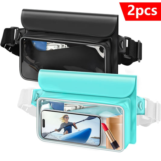 NIVEAYA Beach Belt Bag Pouch For Phone Passport Waterproof