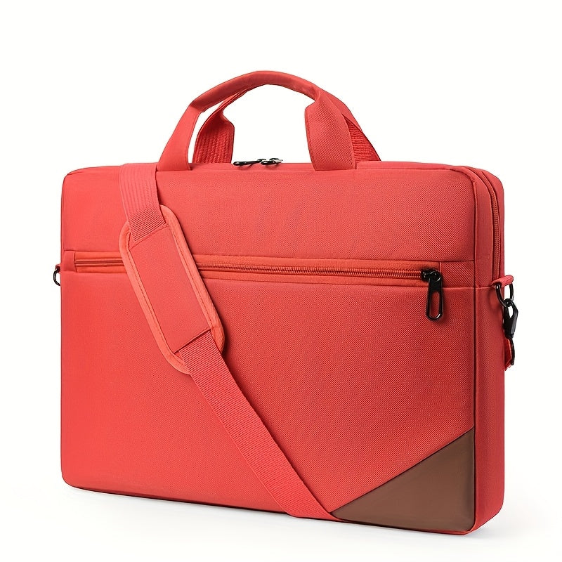 15.6-inch Lightweight Ultra-thin Anti-theft Laptop Crossbody Bag | Shockproof Briefcase with Expandable Compartments And Multi-layer Storage Bags, Suitable for Business, Travel, And Daily Commuting