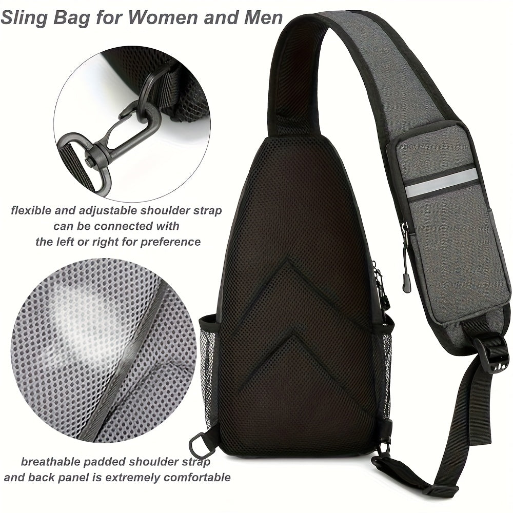 Vanaheimr Sport Sling Bag Nylon Crossbody for Travel and Daily