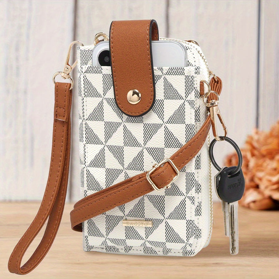 Women's Crossbody Handbag with Phone Wallet and Credit Card Slots