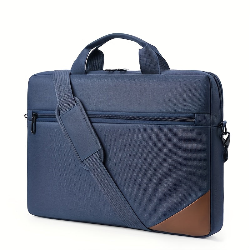 15.6-inch Lightweight Ultra-thin Anti-theft Laptop Crossbody Bag | Shockproof Briefcase with Expandable Compartments And Multi-layer Storage Bags, Suitable for Business, Travel, And Daily Commuting
