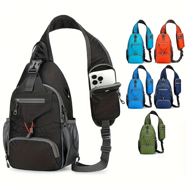 Vanaheimr Sport Sling Bag Nylon Crossbody for Travel and Daily