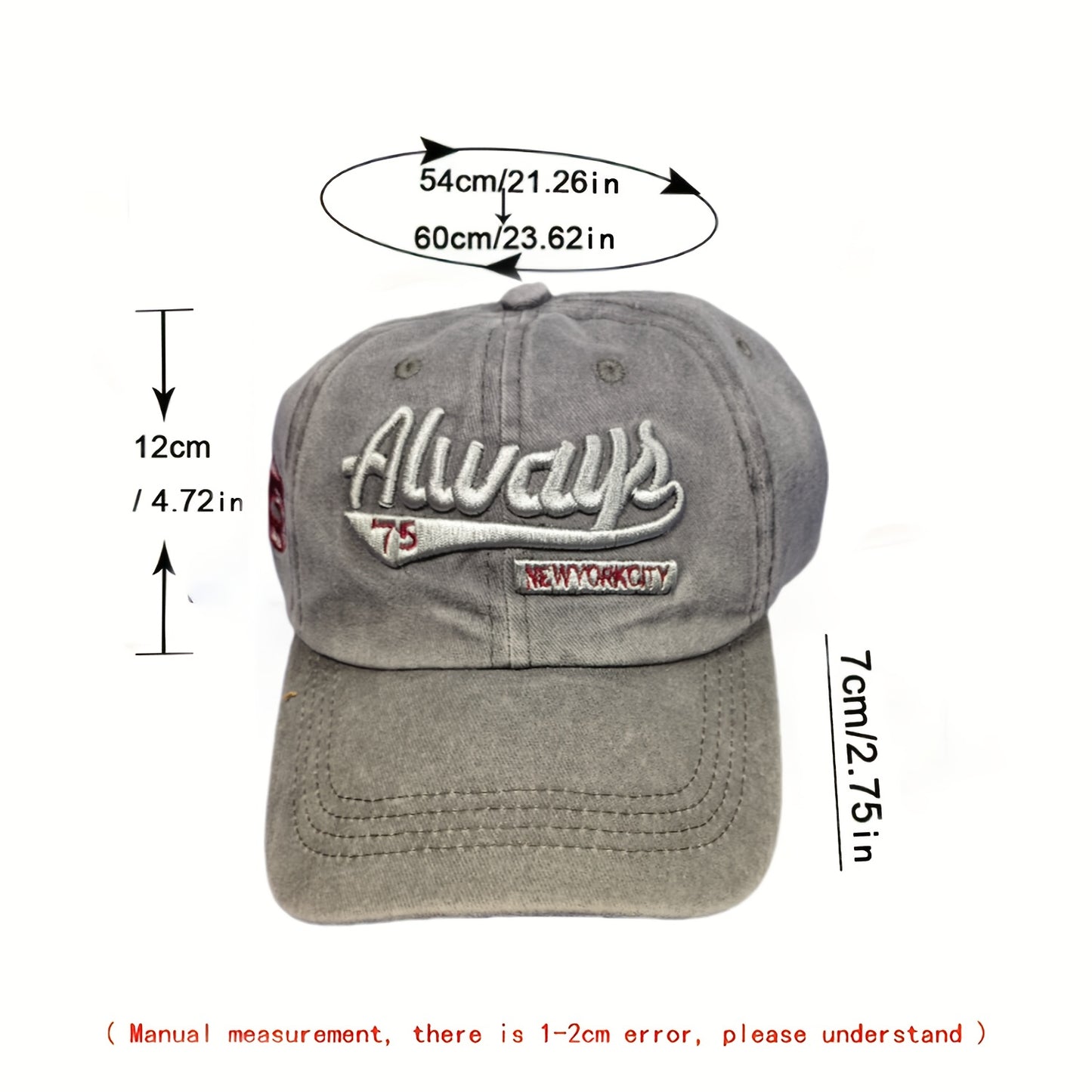 6pcs Adjustable Baseball Cap with Letters, Breathable, Stylish Outdoor Sunscreen Hat, Suitable for Hiking And Traveling, Sun-blocking Baseball Cap, Different Color Combinations, Essential for Travel | Men's Hat | Multi-functi