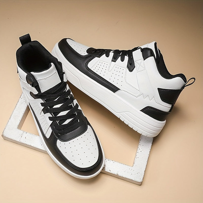 [Sneakers] Stylish And Lightweight High-Top Basketball Shoes for Men, Designed for Outdoor Versatility And Available in Larger Sizes