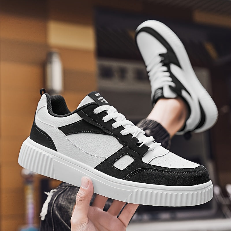 Sneakers, New Men's Lace-up Outdoor Large Size Lightweight Wear- Versatile Casual Sports Shoes