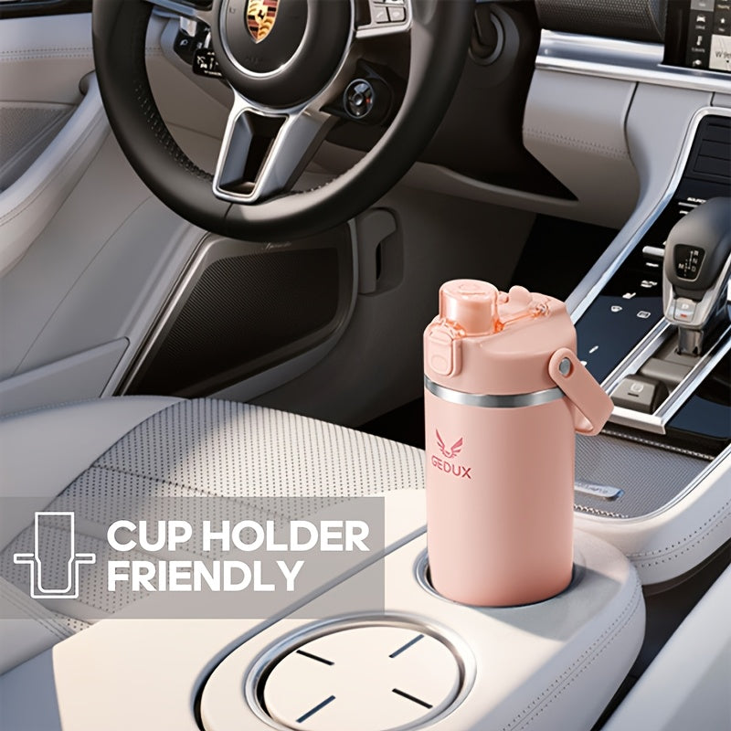 40oz (nearly 1L) Ultra Large Capacity, 304 Food Grade Stainless Steel, Leak Proof And Anti Drop Silicone Boots, Bucket Lid Suitable for Office Desk Placement, Essential for Fitness Enthusiasts, Office Workers, And Travelers!