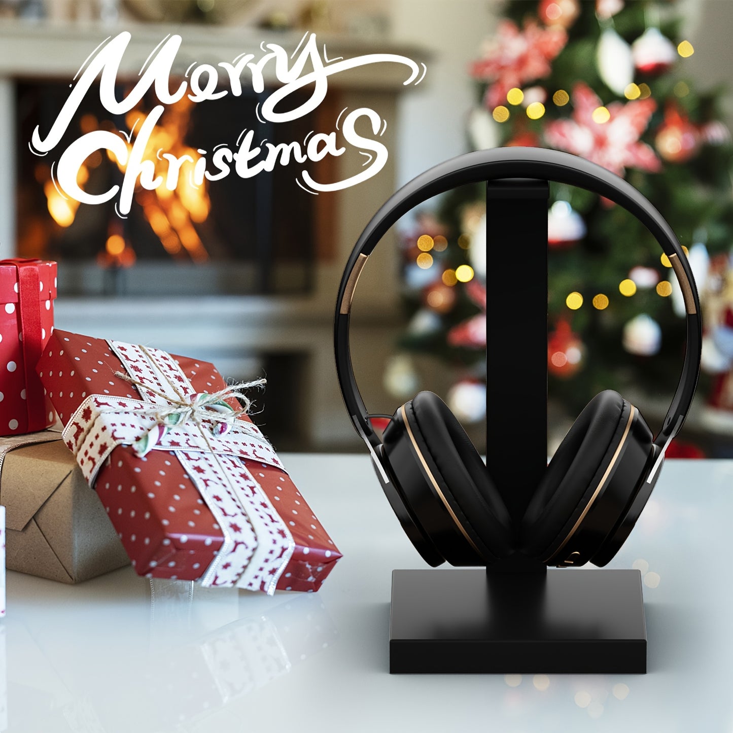 Wireless Over-Ear Headphones With Built-In Mic For PC Tablet Smartphone