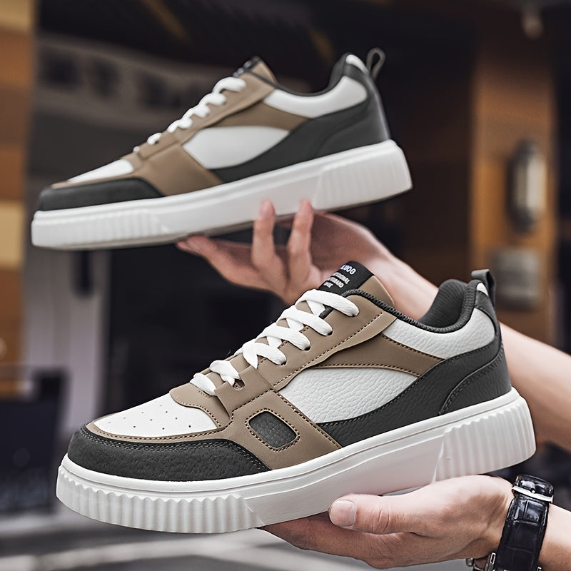 Sneakers, New Men's Lace-up Outdoor Large Size Lightweight Wear- Versatile Casual Sports Shoes