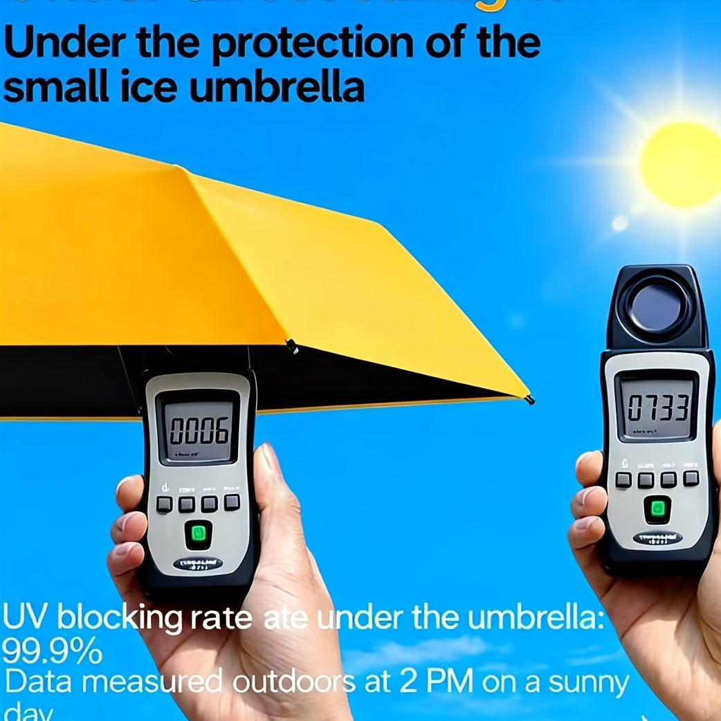 Portable Folding Umbrella Lightweight Sun Protection For Daily Outings