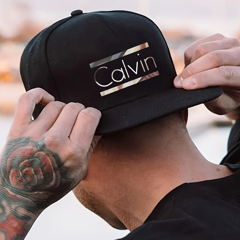 Set of 2 Trendy Caps with Letter Prints And a Messenger Bag, Perfect for Street Style And Outdoor Sports. This Adjustable Flat-Brimmed Baseball Cap And Bag Make a Great Gift for Yourself Or Your Friends