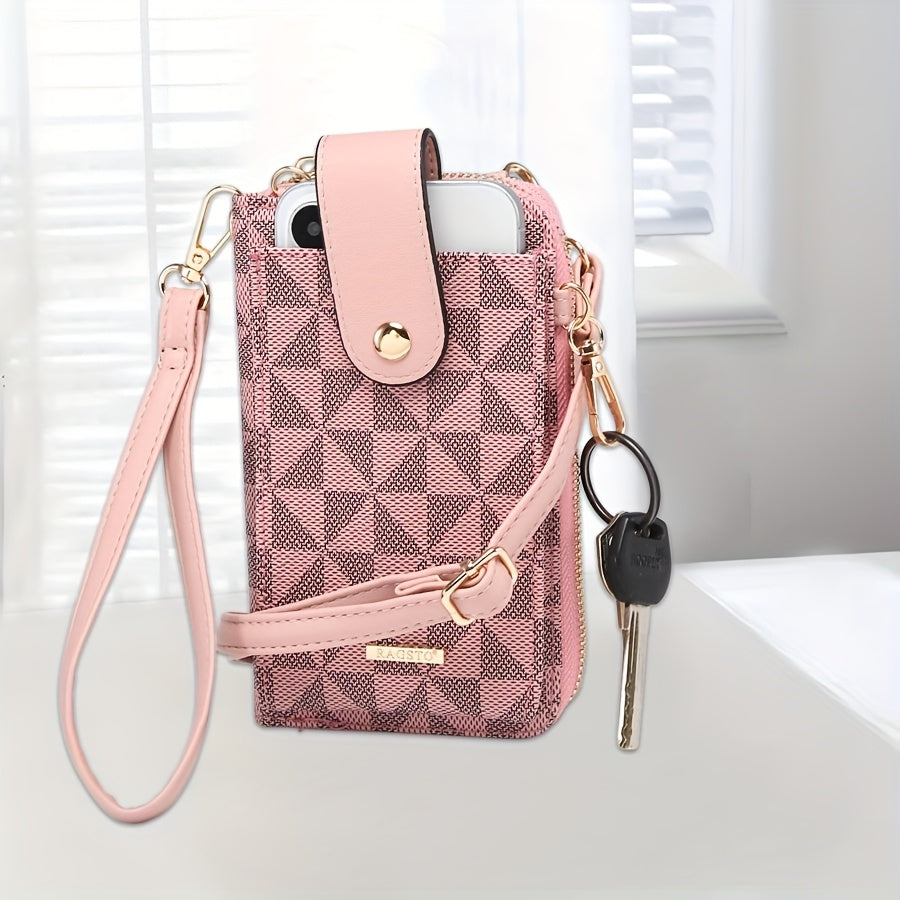 Women's Crossbody Handbag with Phone Wallet and Credit Card Slots