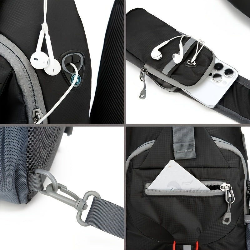 Vanaheimr Sport Sling Bag Nylon Crossbody for Travel and Daily