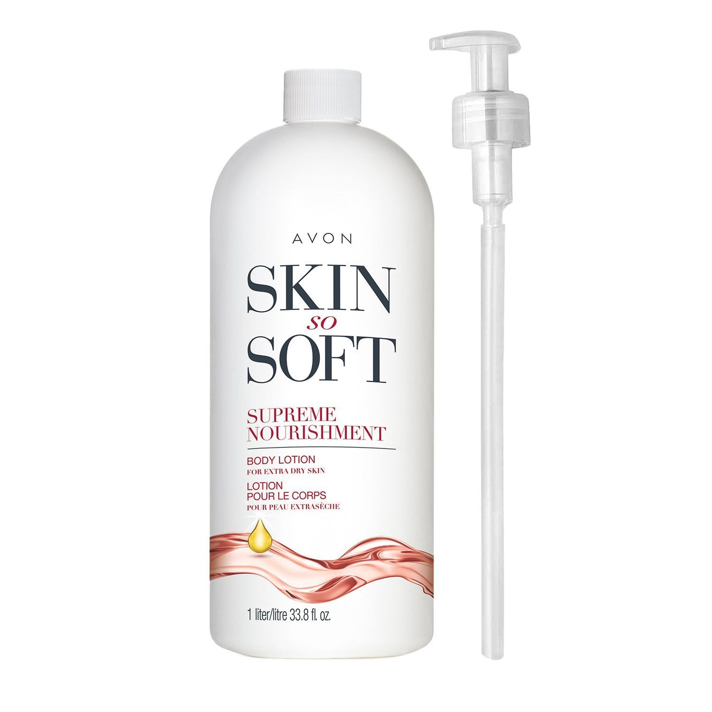 Avon Skin So Soft Bonus-Size Supreme Nourishment Body Lotion 33.8 fl. oz.