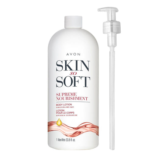 Avon Skin So Soft Bonus-Size Supreme Nourishment Body Lotion 33.8 fl. oz.