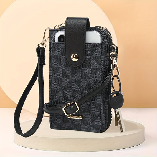 Women's Crossbody Handbag with Phone Wallet and Credit Card Slots