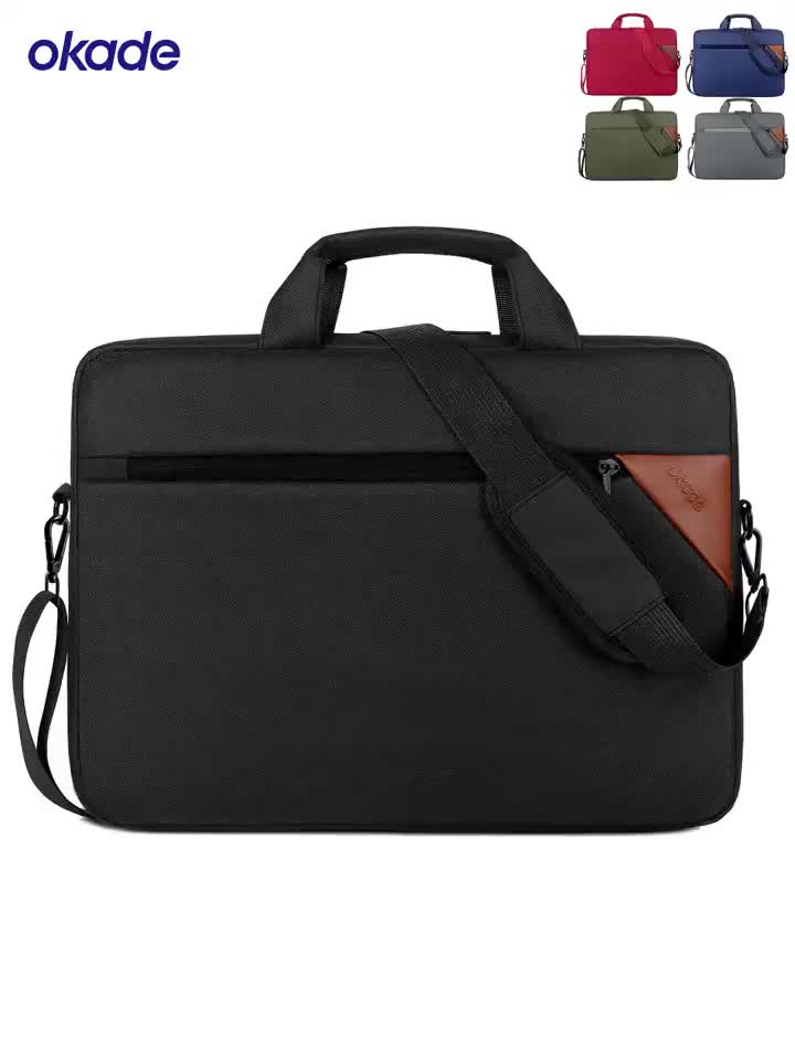 15.6-inch Lightweight Ultra-thin Anti-theft Laptop Crossbody Bag | Shockproof Briefcase with Expandable Compartments And Multi-layer Storage Bags, Suitable for Business, Travel, And Daily Commuting
