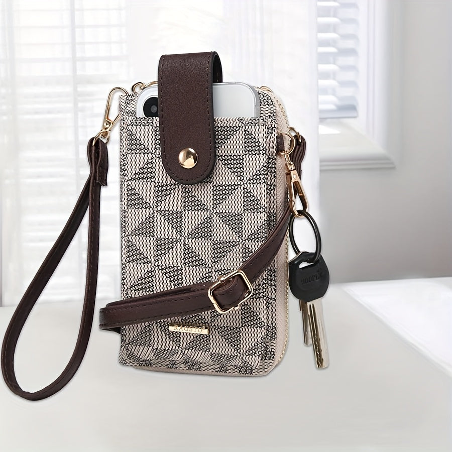 Women's Crossbody Handbag with Phone Wallet and Credit Card Slots