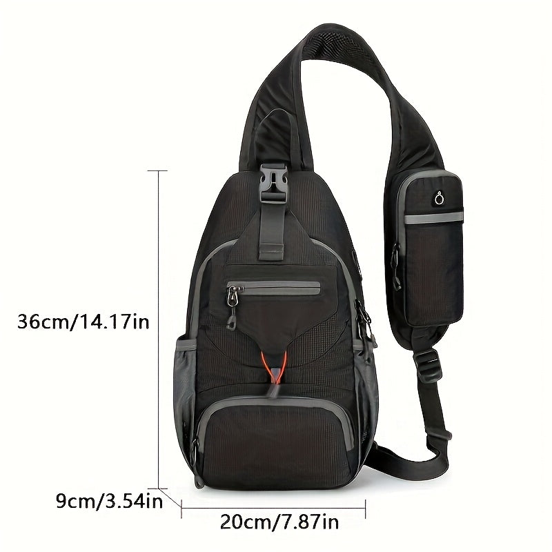 Vanaheimr Sport Sling Bag Nylon Crossbody for Travel and Daily