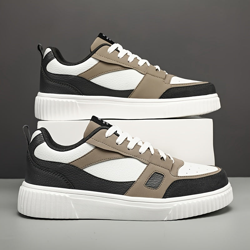Sneakers, New Men's Lace-up Outdoor Large Size Lightweight Wear- Versatile Casual Sports Shoes