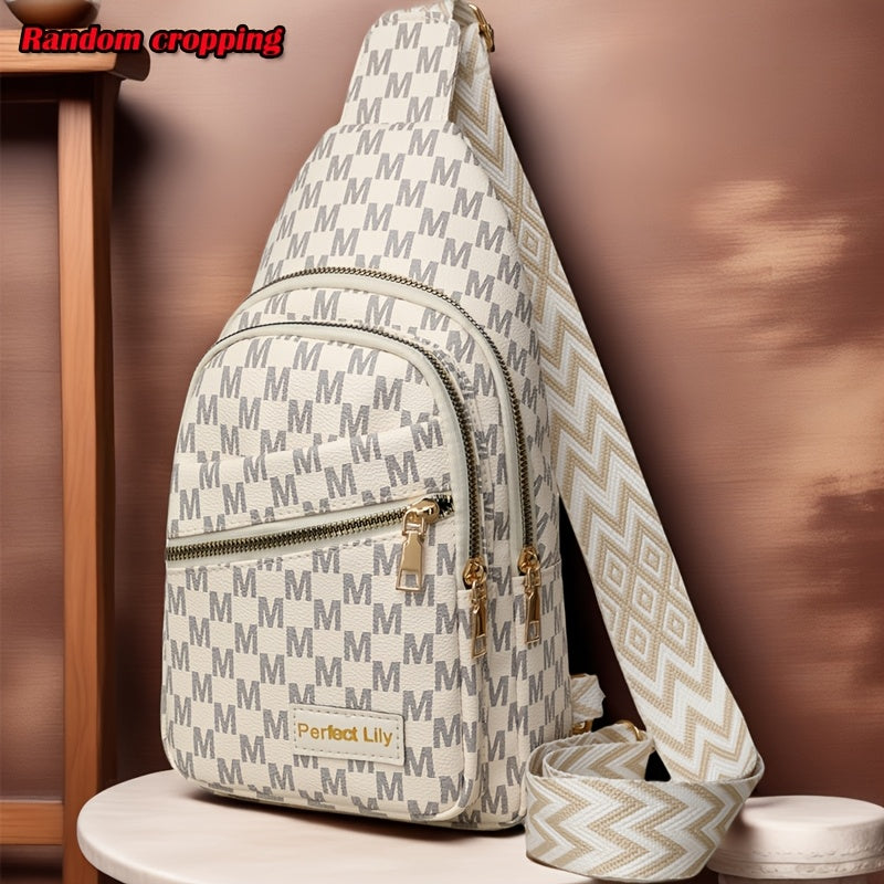Women's Anti-Theft Large Capacity Multi-Pocket Messenger Bag with Presbyopia-Friendly design, Multi-Layer Backpack Suitable for Commuting, Travel, Cycling, Camping - Durable & Zipper Closure