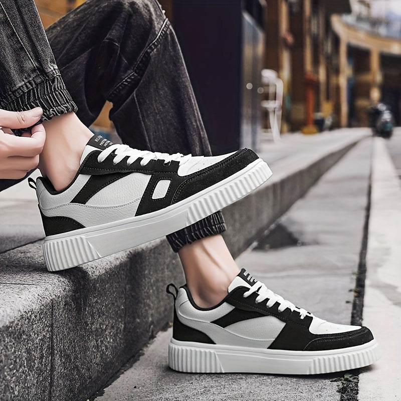 Sneakers, New Men's Lace-up Outdoor Large Size Lightweight Wear- Versatile Casual Sports Shoes