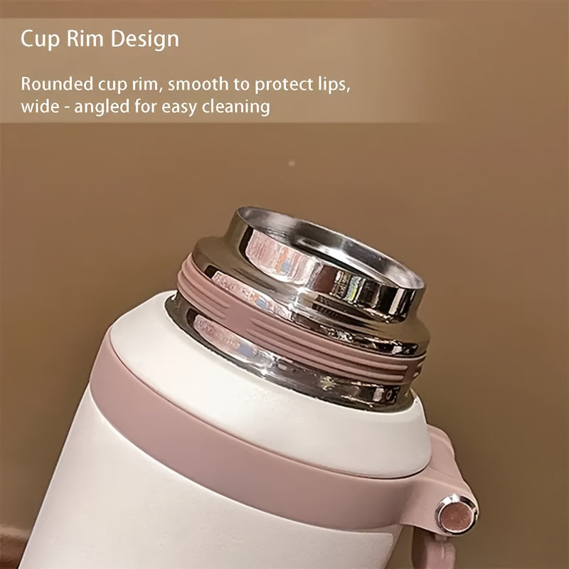 Double Wall Vacuum Insulated Stainless Steel Bottle With Leakproof Lid