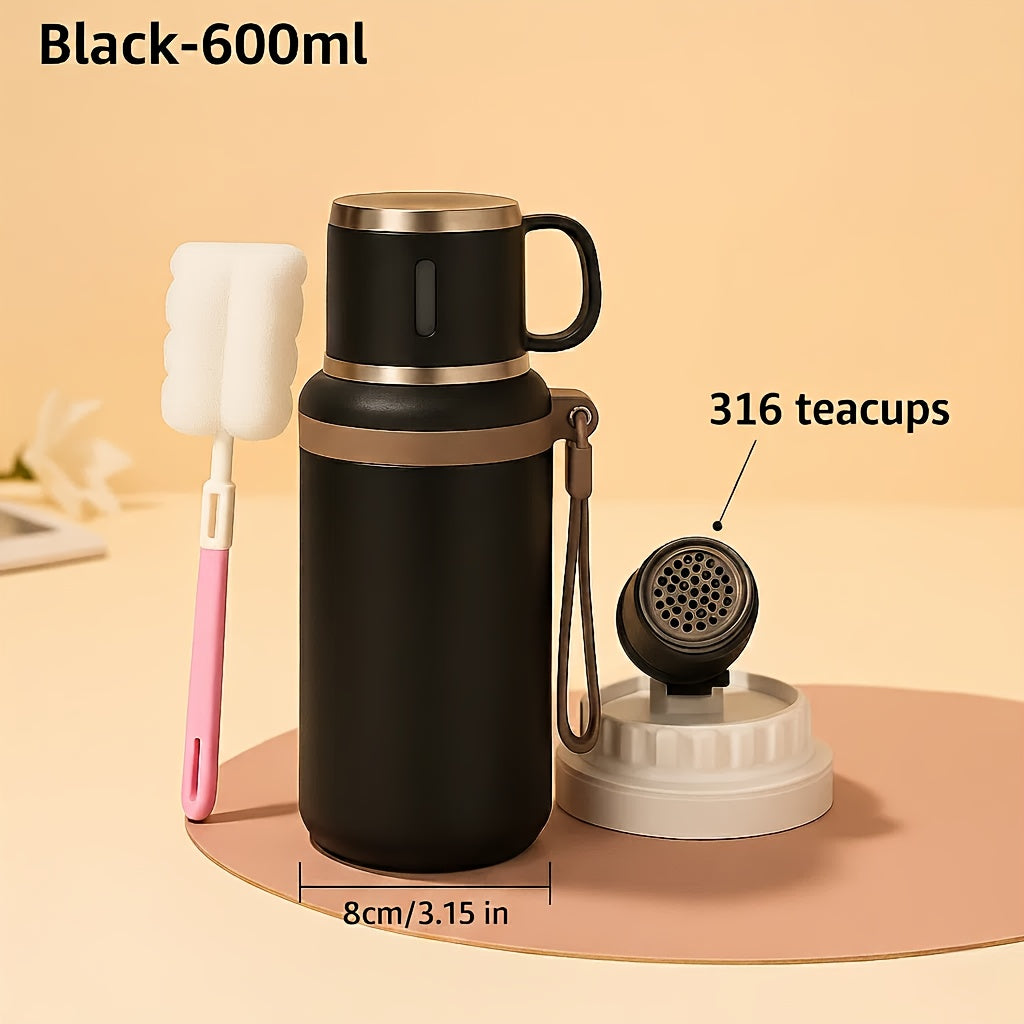Double Wall Vacuum Insulated Stainless Steel Bottle With Leakproof Lid