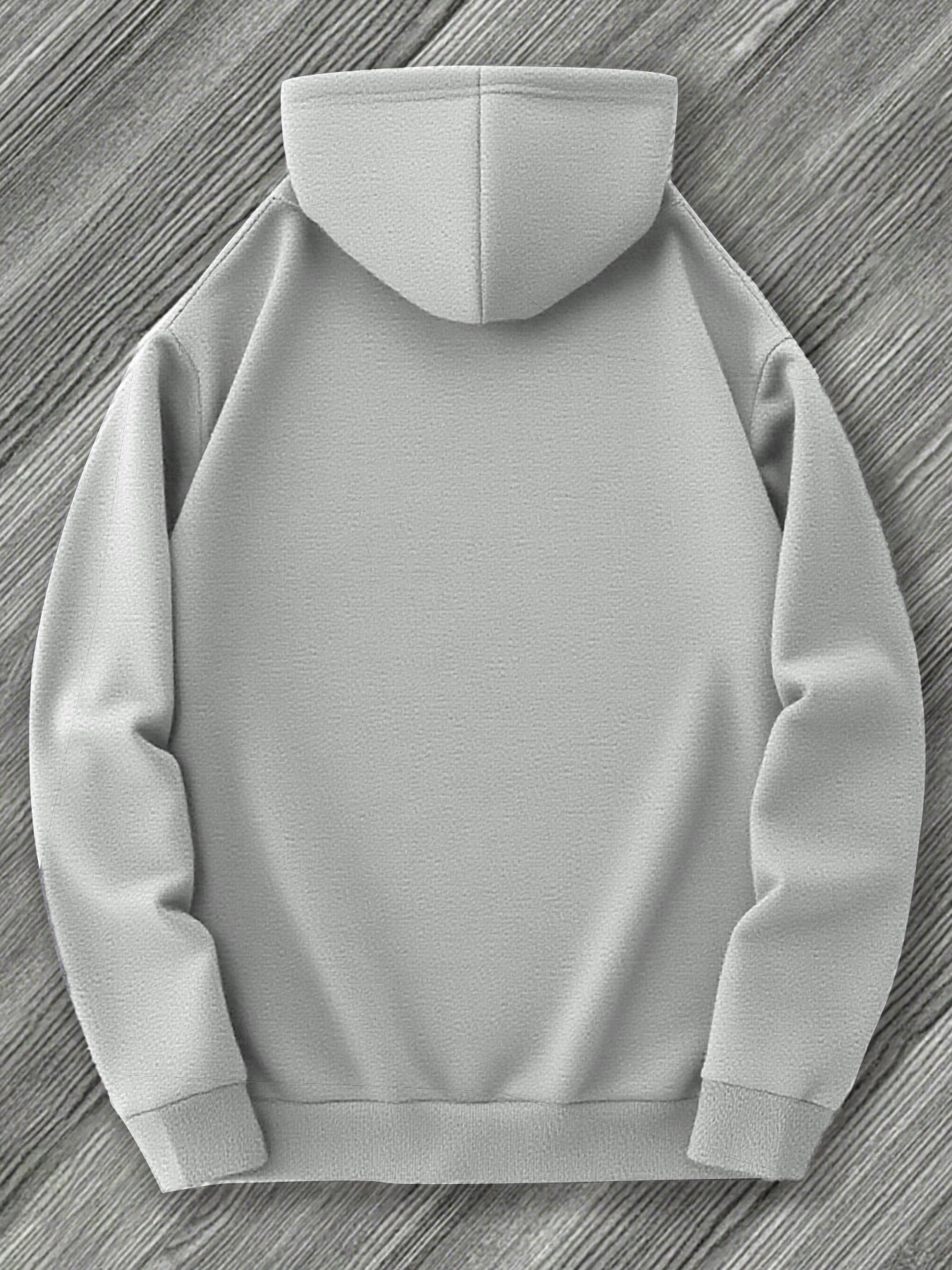 Men's Hooded Sweatshirt With Kangaroo Pocket For Casual Wear