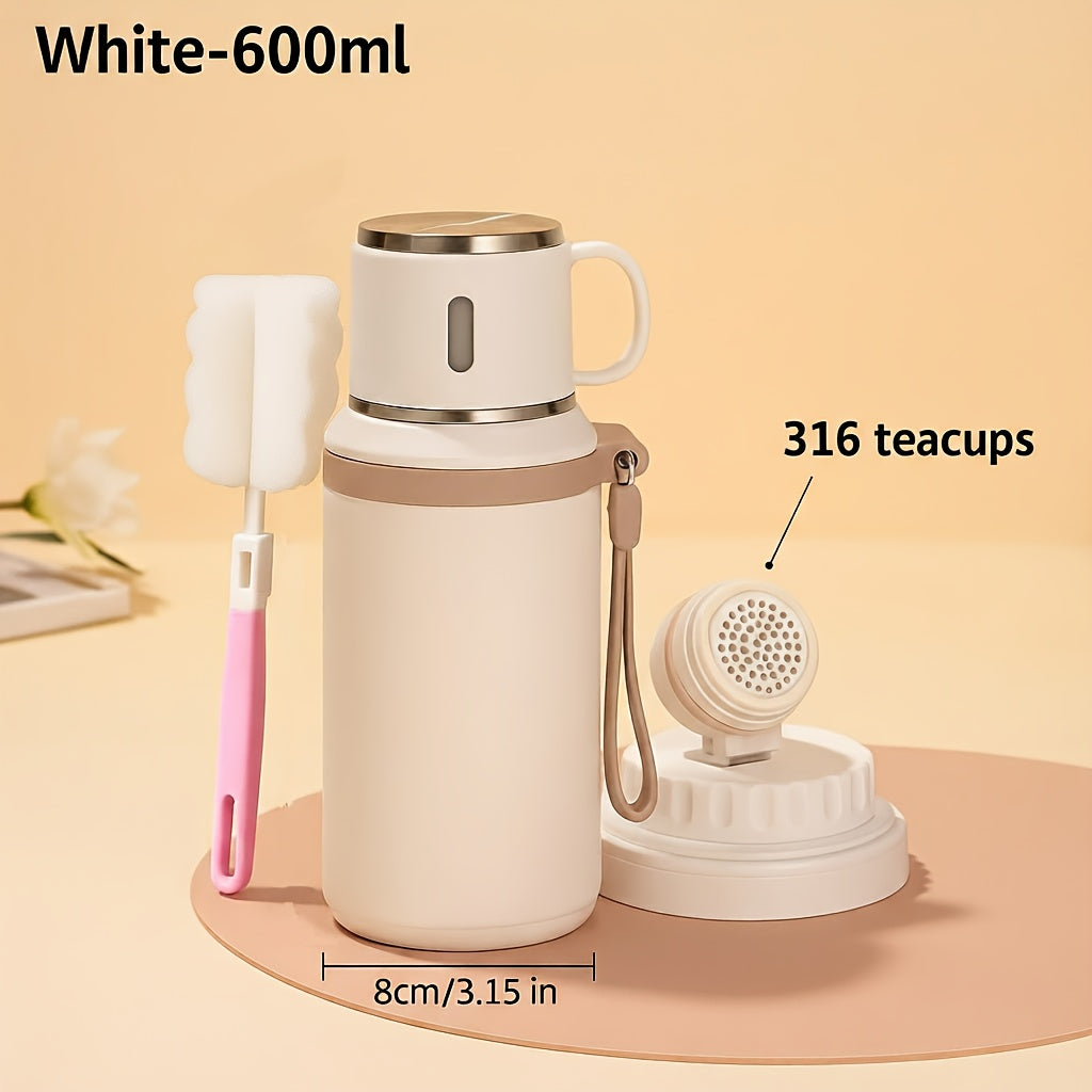 Double Wall Vacuum Insulated Stainless Steel Bottle With Leakproof Lid