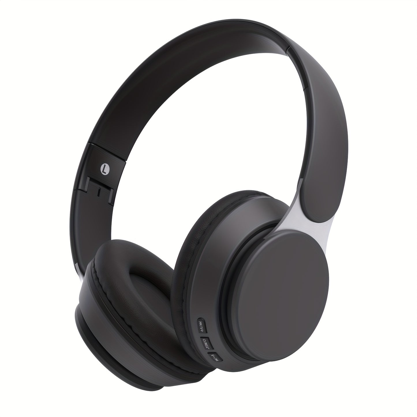 Wireless Over-Ear Headphones With Built-In Mic For PC Tablet Smartphone